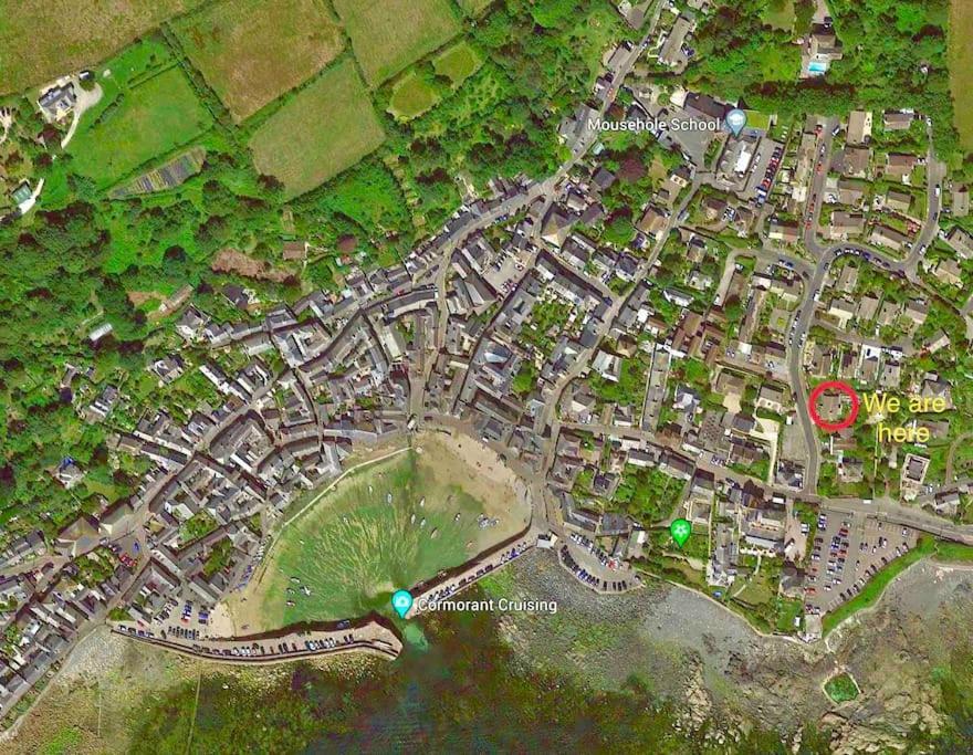 Spacious Home With Panoramic Sea View, Free Parking Ev & Large Garden Mousehole Exterior foto